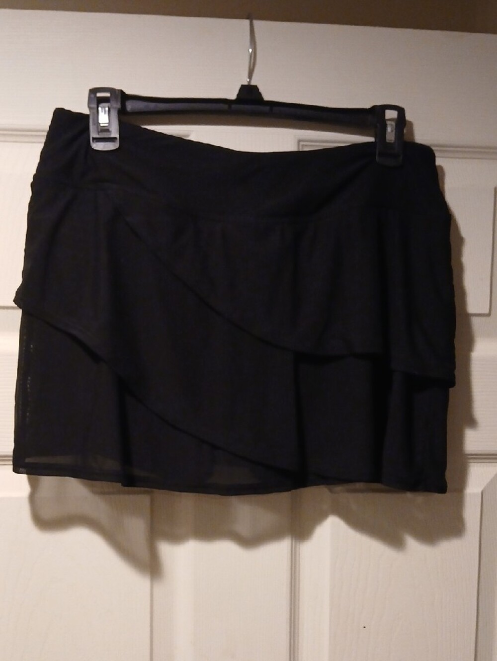Coco Reef Black Layered Ruffle Swim Bottom - Picture 2 of 6